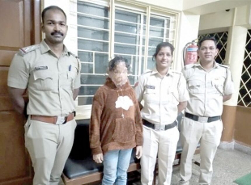 Fatorda police rescue woman,  admit her in shelter home