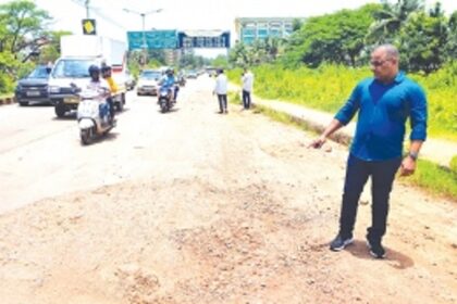 Fatorda residents voice anger over neglected highway stretch, threaten protest
