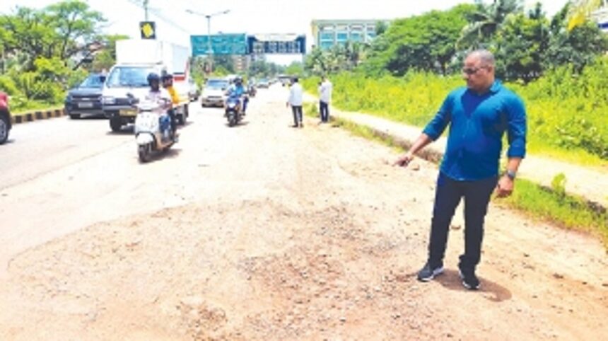 Fatorda residents voice anger over neglected highway stretch, threaten protest