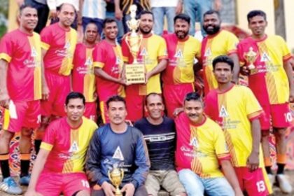 Fatorda win Excel Rovers veterans football