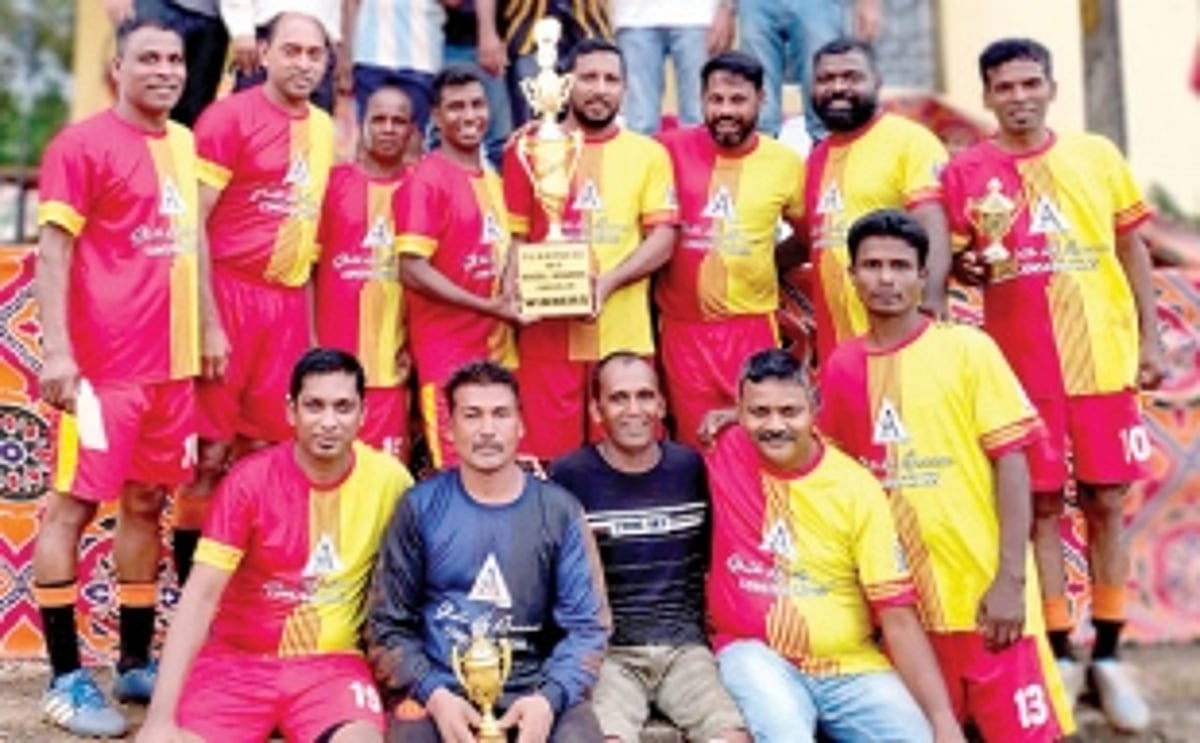 Fatorda win Excel Rovers veterans football