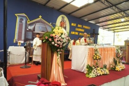 Feast of Mae Dos Pobres Celebrated at Jesus Mary Joseph Church, Nuvem