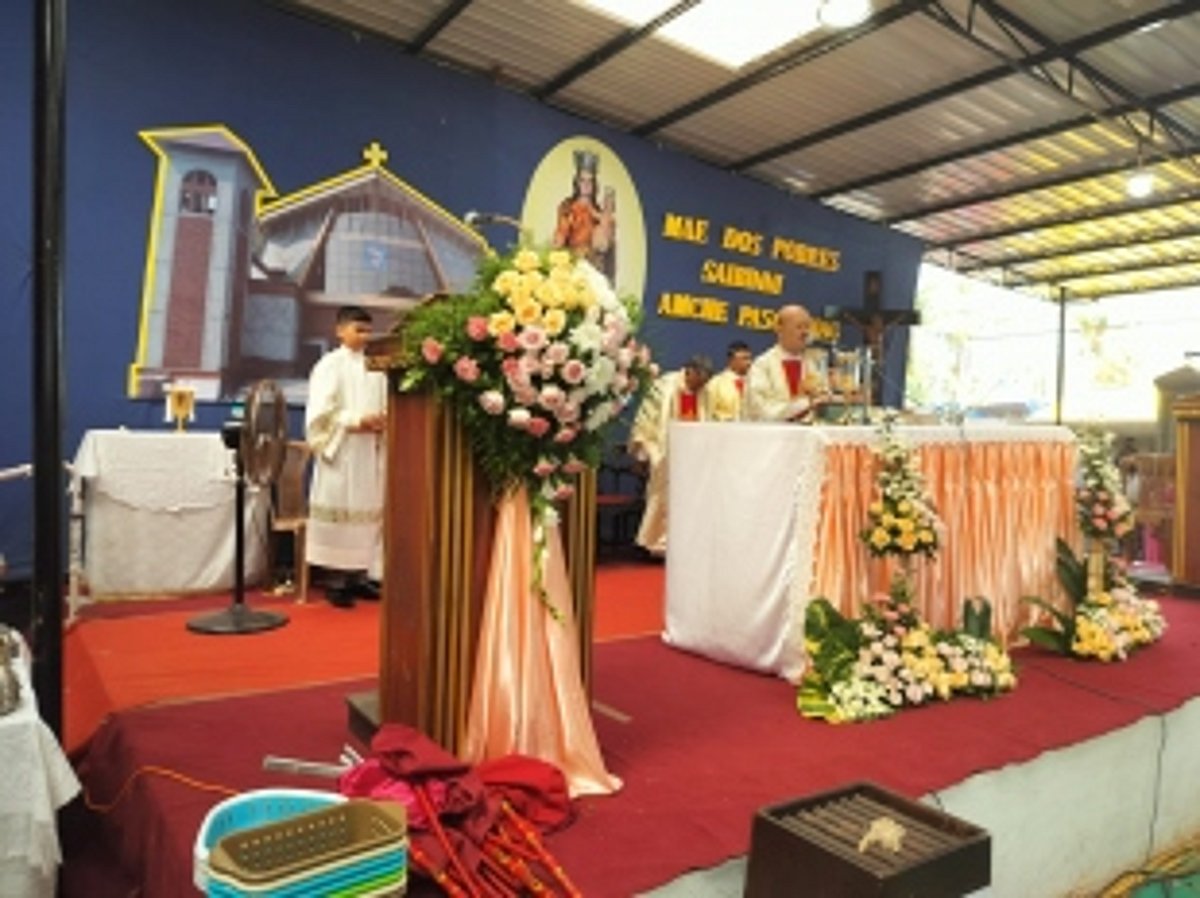 Feast of Mae Dos Pobres Celebrated at Jesus Mary Joseph Church, Nuvem