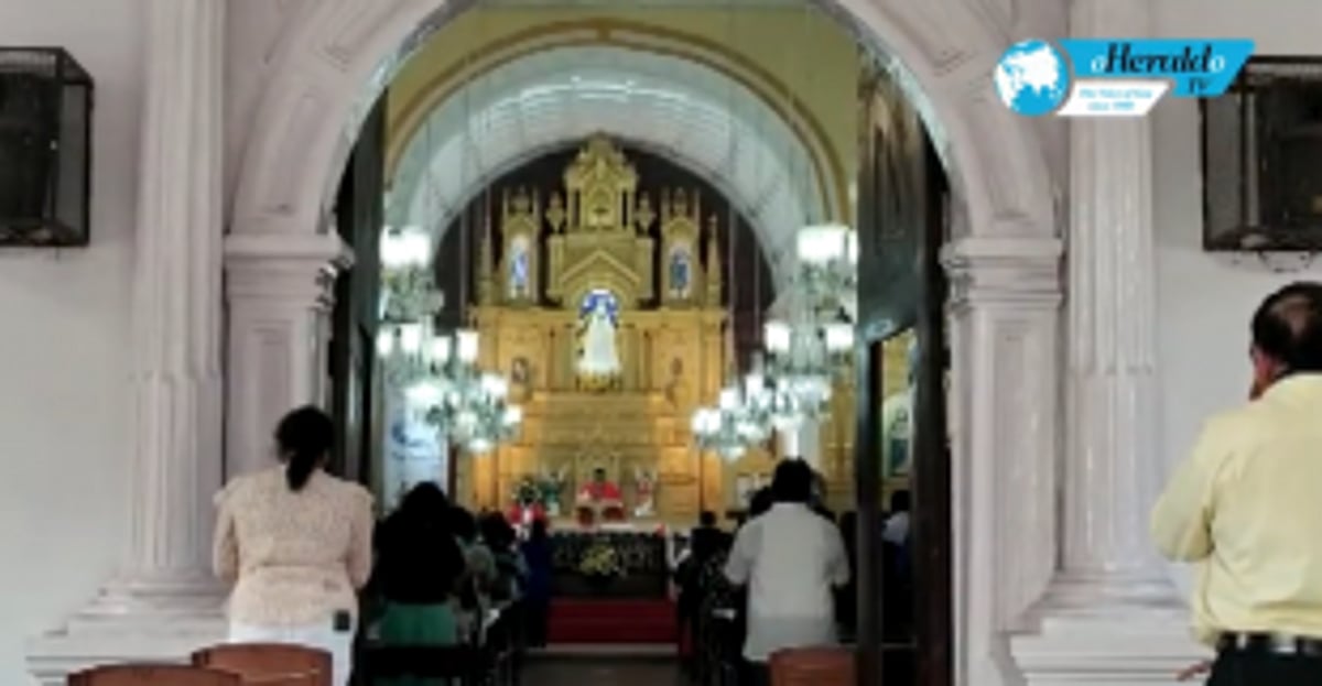 Feast of St Cecilia, the patron of musicians, celebrated at  Our Lady of Merces Church