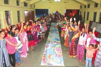 Feelings towards Mhadei get drawn on the biggest canvas at ‘Nhoi’