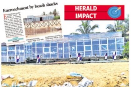 Fencing removed by shack operator after protests from public