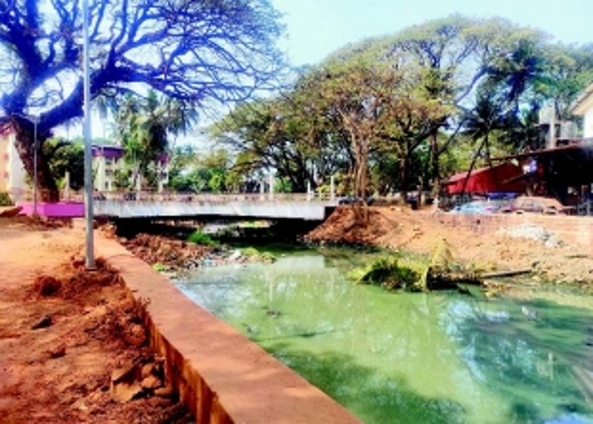 Filthy St Inez nullah