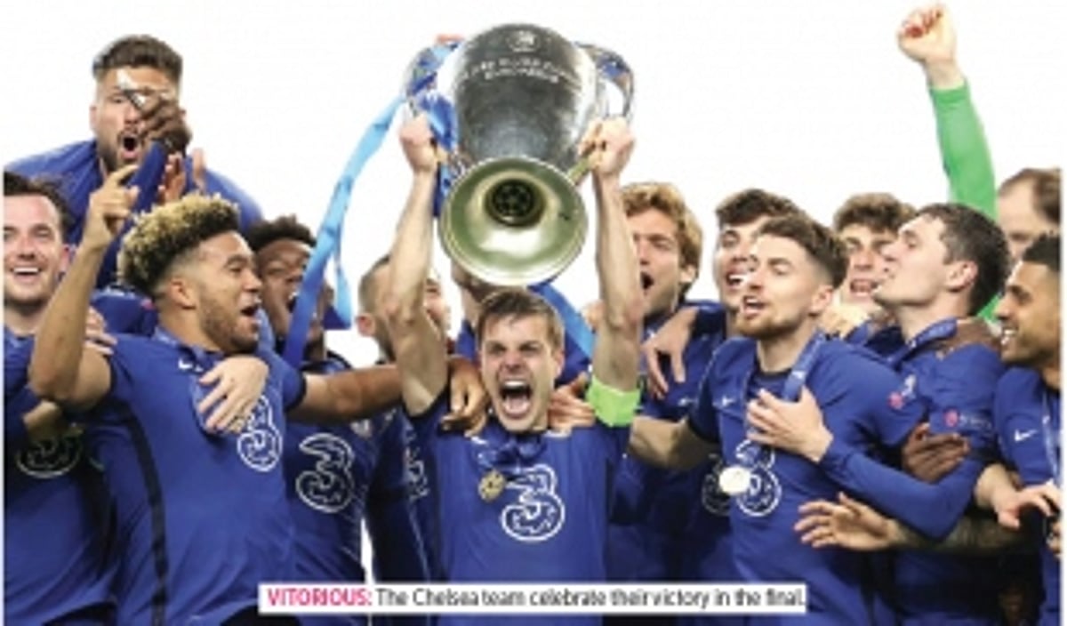 Finally, The Blues go to town & paint it red