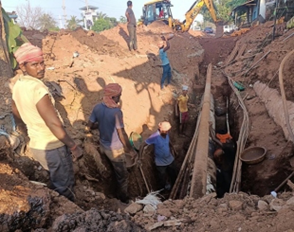 Finally, petroleum leakage spot identified at Vales junction