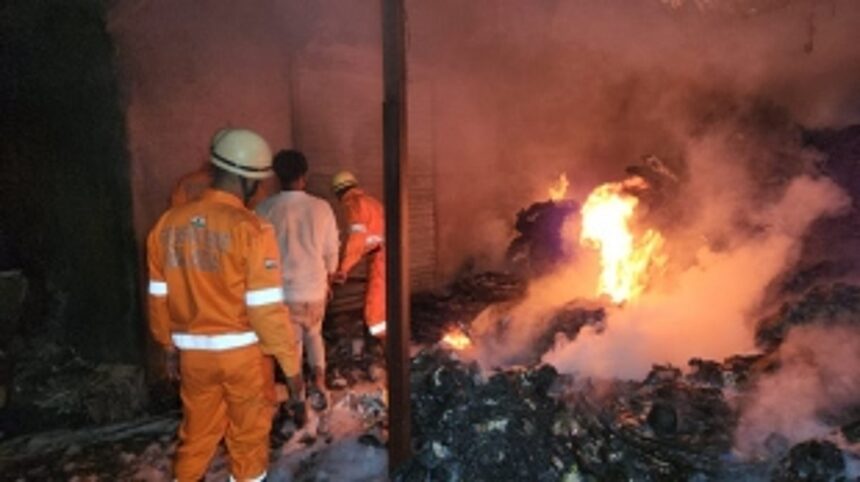 Fire Breaks Out at Colvale Scrapyard, Resulting in Substantial Loss