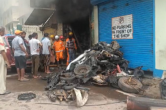 Fire Breaks Out at Margao Auto Garage; Locals Call for Relocation Amid Safety Concerns