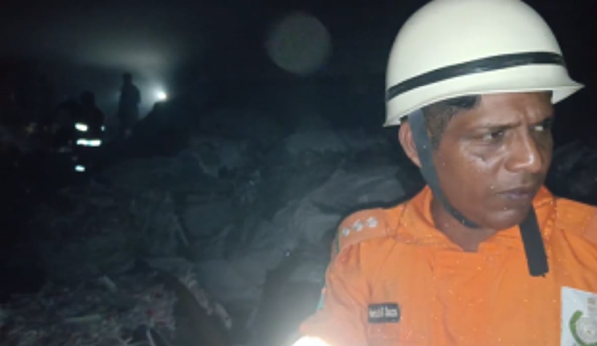 Fire Breaks Out at Nessai Industrial Estate's Super Packaging Unit, Swift Response by Fire Brigades