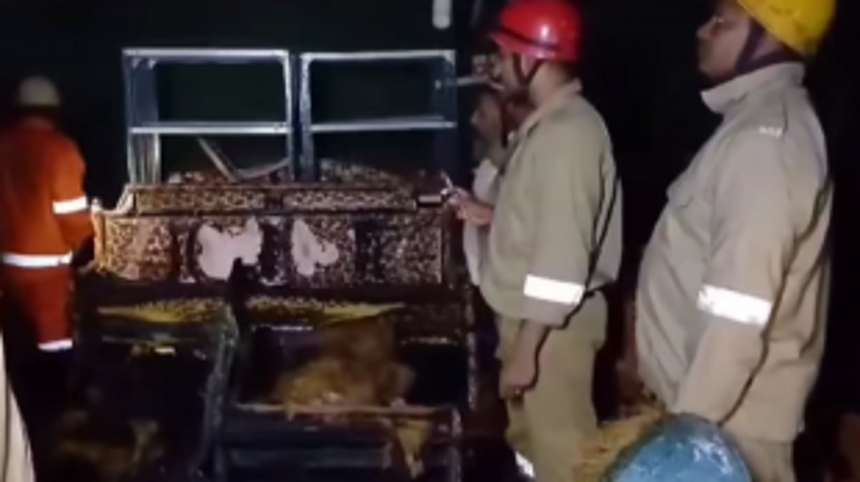 Fire Breaks Out at Old Market Margao, Causes 4 Lakh Rupees Worth of Damage 1 Fire Breaks Out at Old Market Margao, Causes 4 Lakh Rupees Worth of Damage
