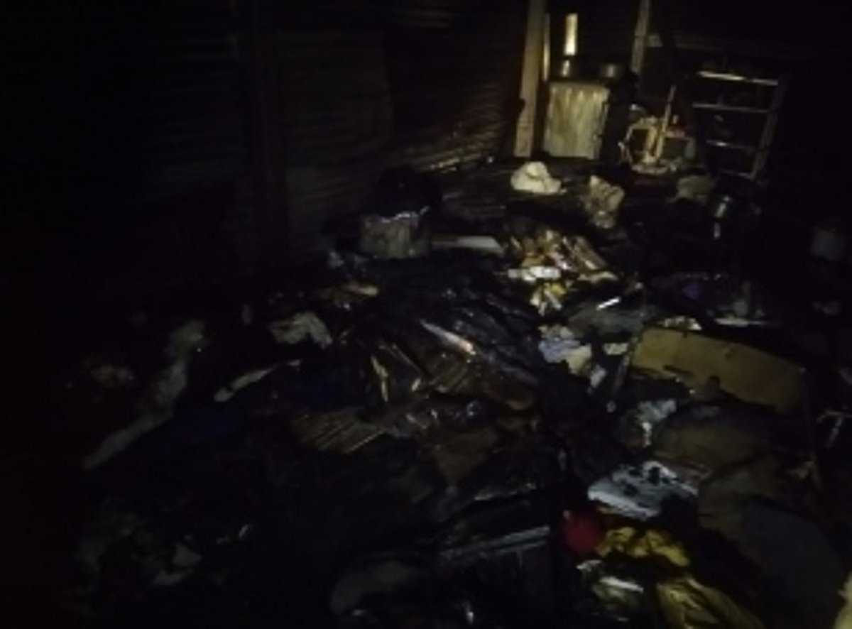 Fire Engulfs House in Sangolda Causing Damage of Rs 2 Lakh