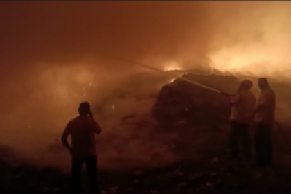 Fire breaks out at Municipality garbage dump in Headland Sada