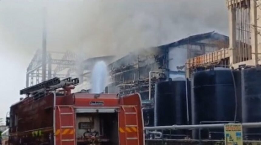 Fire breaks out at Raigad pharmaceutical company, multiple casualties reported