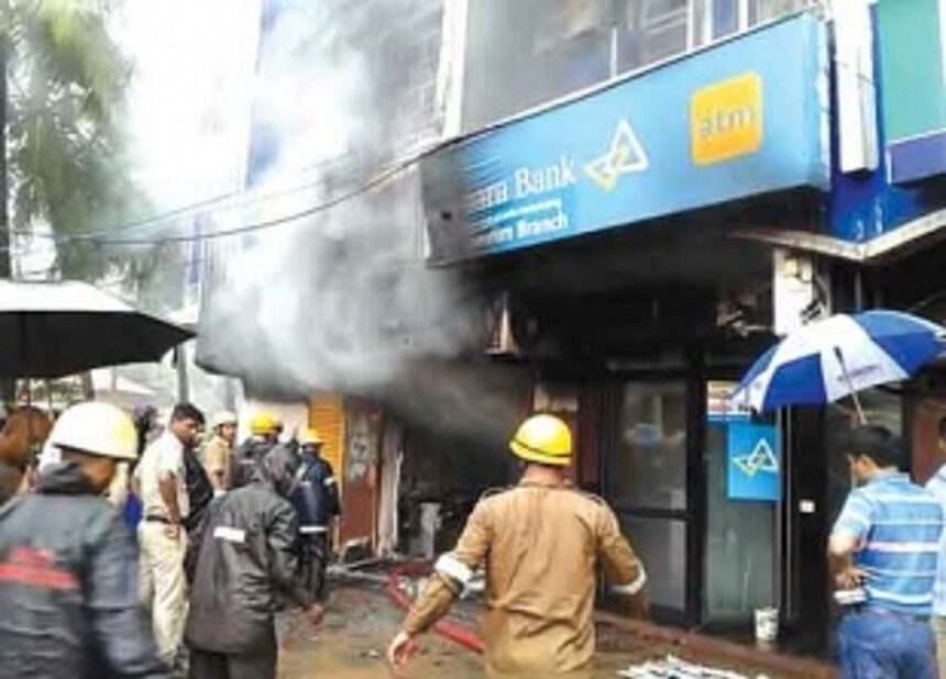 Fire breaks out in Cansaulim supermarket causing huge loss