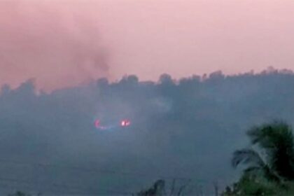 Fire breaks out in Sanguem village that rejected Goa govt’s IIT plans