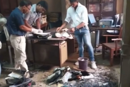 Fire engulfs Mutation Section of  Canacona Mamlatdar’s Office, destroys official files, land documents