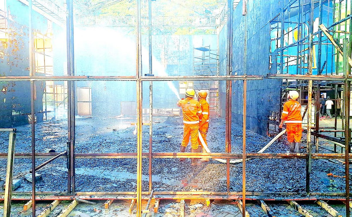 Fire engulfs Serendipity fest stage in Panjim