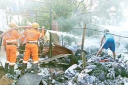 Fire guts down godown at Ponda, loss estimated at Rs 2 lakh