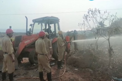 Fire hydrants, CCTV cameras to be installed   at Sada dumping site