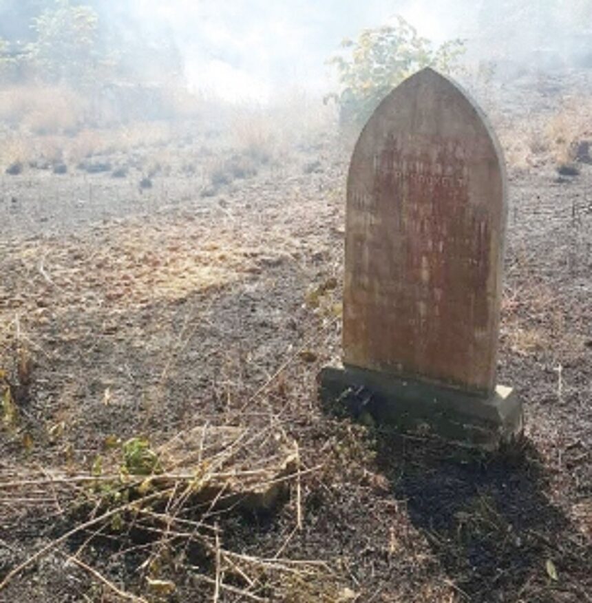 Fire in British Cemetery compound  leads to outrage in Dona Paula
