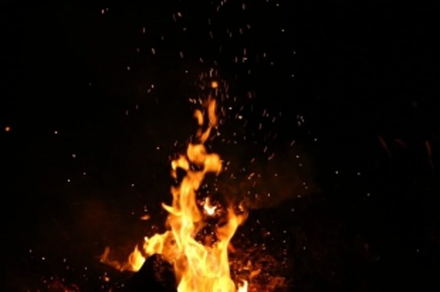 Fire incident thwarted at Sanguem old market 1 Fire incident thwarted at Sanguem old market