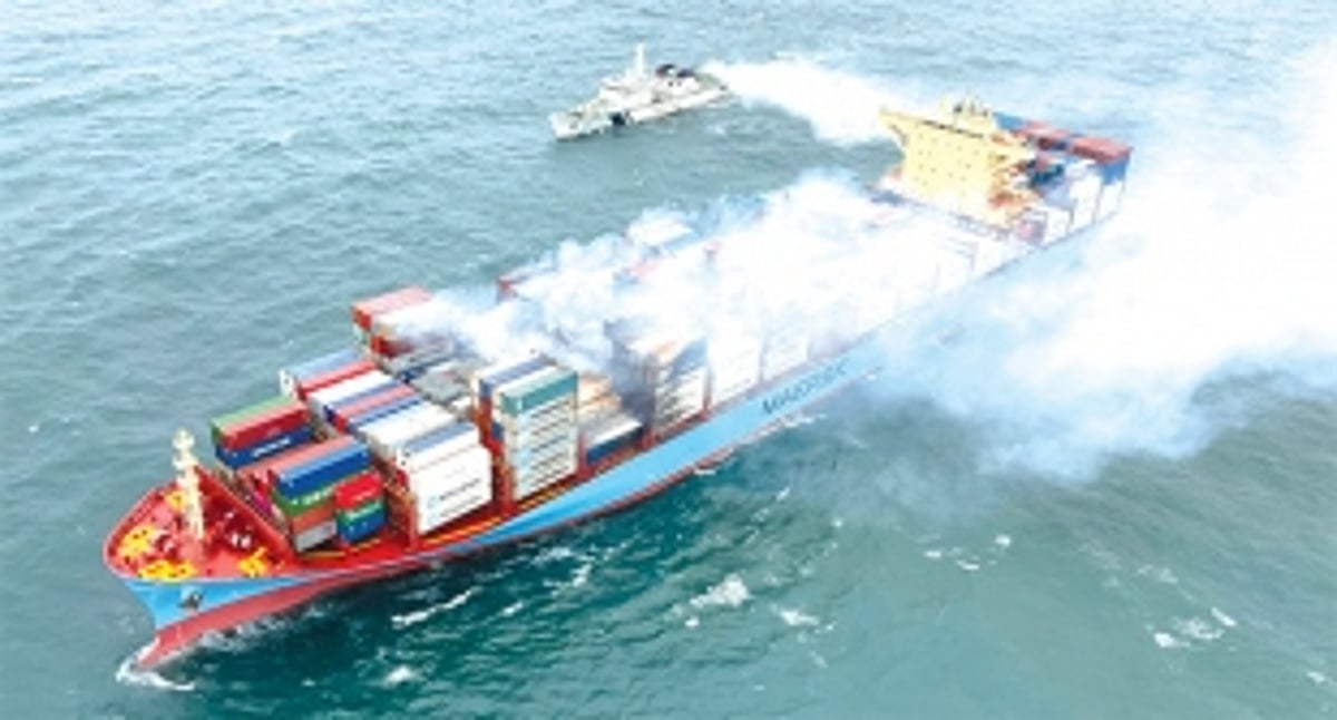 Fire on cargo ship off Karwar coast under control, one crew member missing: Coast Guard