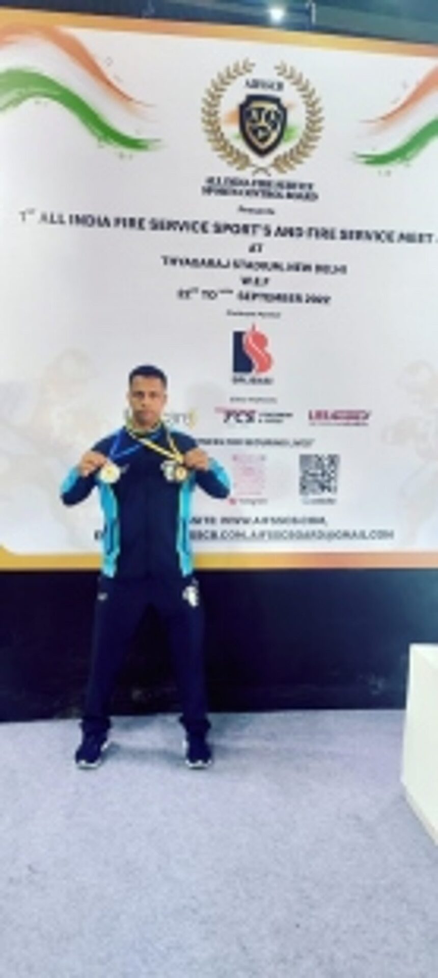 Fire personnel attached to Mapusa fire station brings home 2 medals