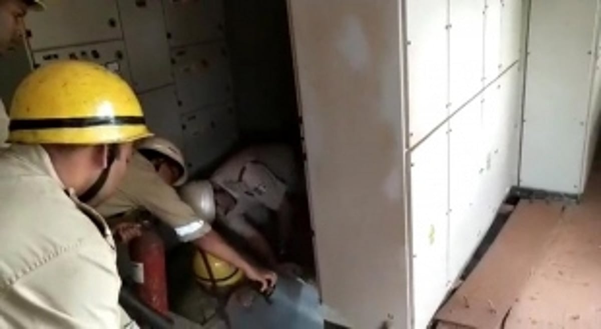 Fire tragedy averted at Government College, Pernem