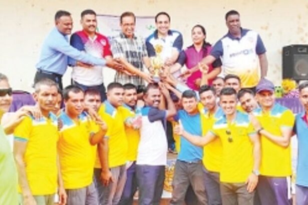 Firehawks and Lion Warriors excel  at Rakshak Cricket League