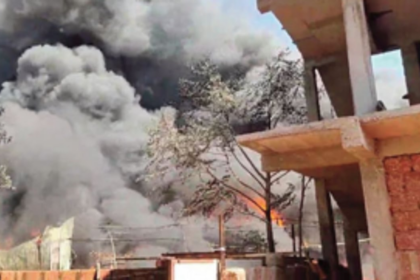 Firemen had tough time battling  Colvale scrapyard inferno