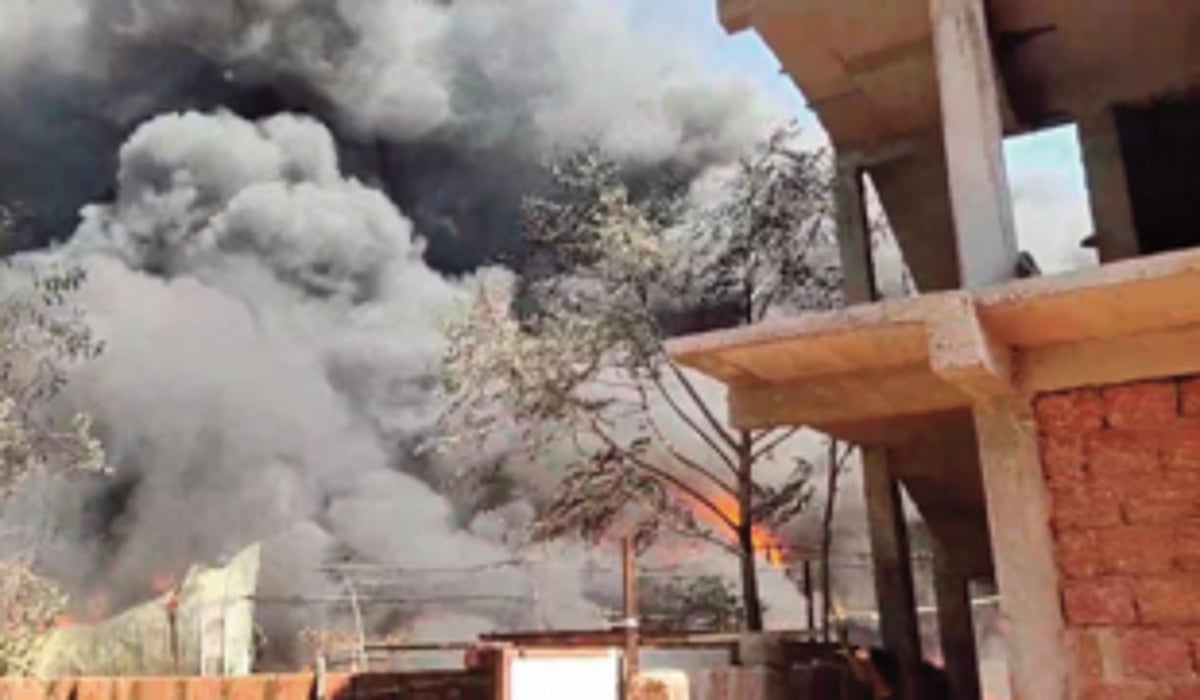 Firemen had tough time battling  Colvale scrapyard inferno