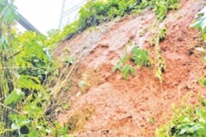 Firemen in Salcete kept busy  with landslide, falling trees