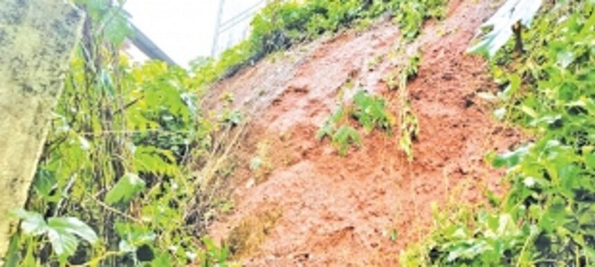 Firemen in Salcete kept busy with landslide, falling trees