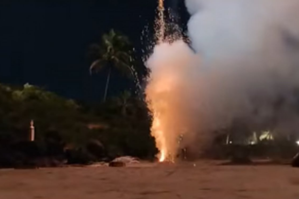 Fireworks Menace: Residents Urge Govt Action on Beach Displays by Starred Hotels in Vagator