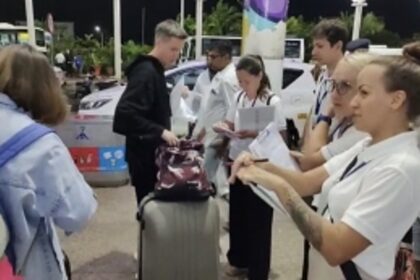 First International Charter Flight of the Season Welcomes 300 Russian Tourists to Goa