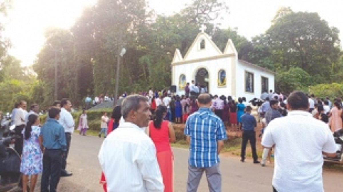 First chapel dedicated to  St Teresa opens at Chorao