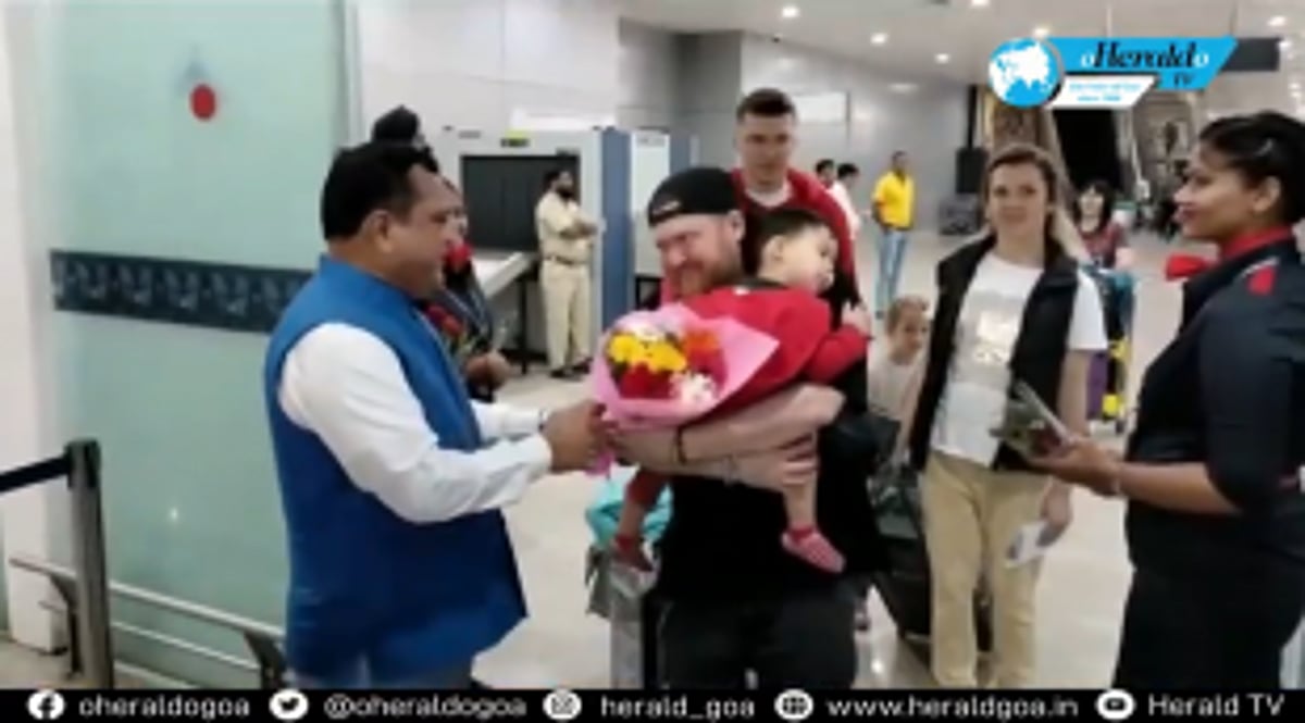 First charter arrives at Dabolim airport, from Kazakhstan