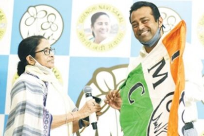 First political serve: Leander Paes steps onto political stage