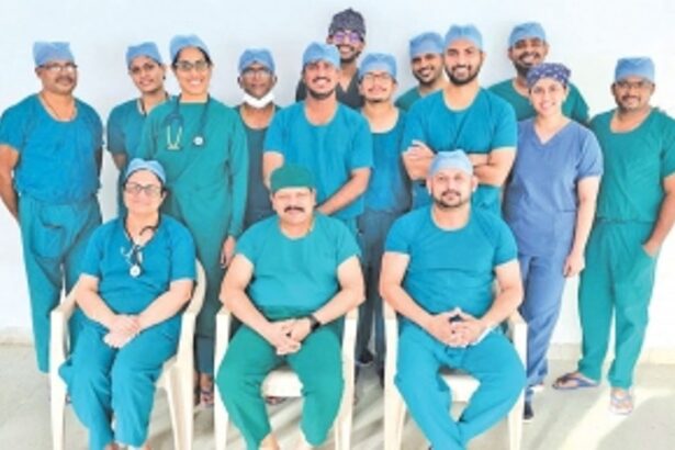 First robotic Total Knee Replacement surgery conducted at GMC