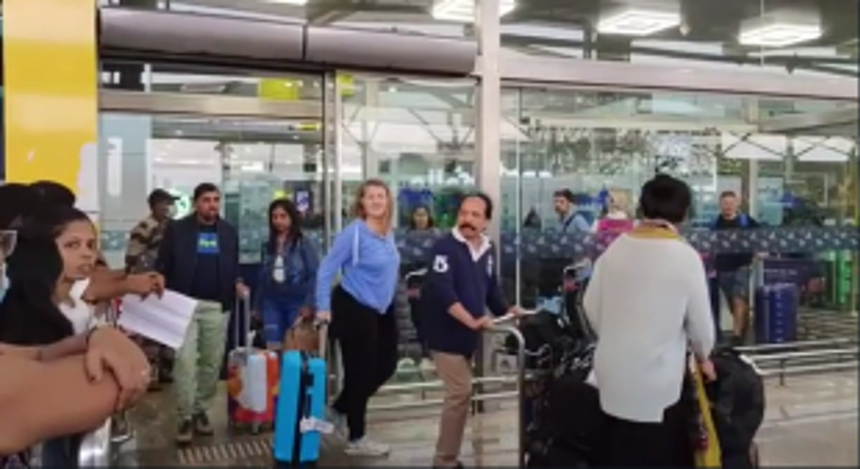 First set of international tourists from Kyrgyzstan arrive in Goa