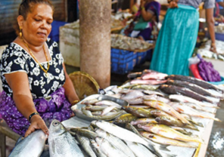 Fish vendors at SGPDA market resume business 1 Fish vendors at SGPDA market resume business