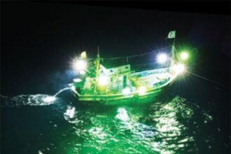 Fisherfolk capture drone footage of banned LED fishing off Baina coast