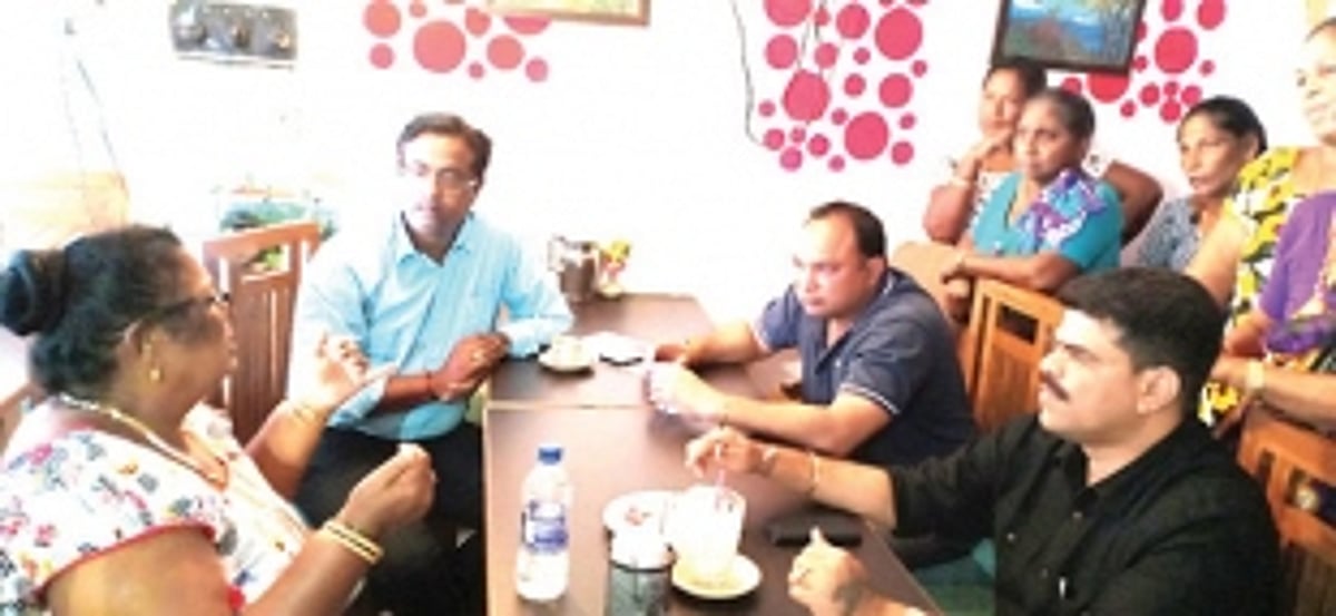 Fisherwomen moved  inside Vasco fish market