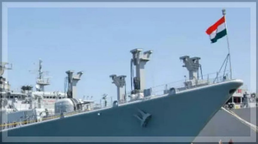 Fishing Vessel Collides with Indian Naval Submarine , Prompting Urgent Search Operation