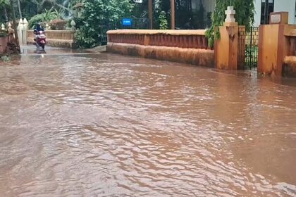Flooded streets, rising anger: Assagao reels under clogged drains