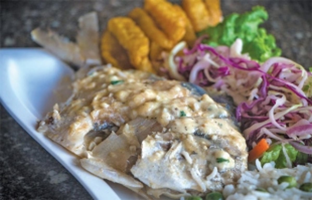 Food at the ‘top’ at Agonda