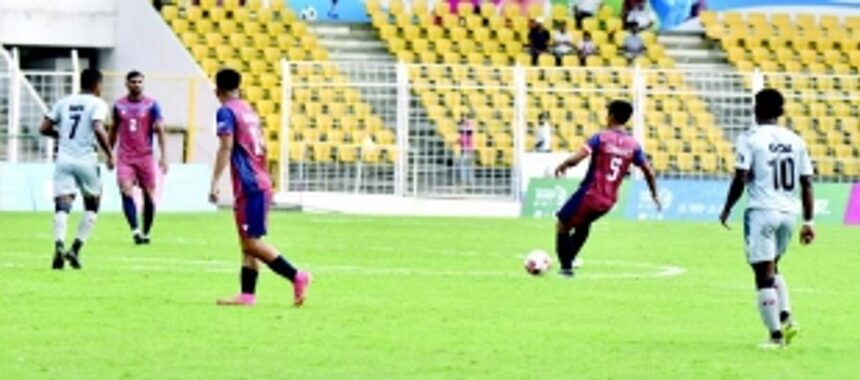 Football: Services pip Goa 1 Football: Services pip Goa